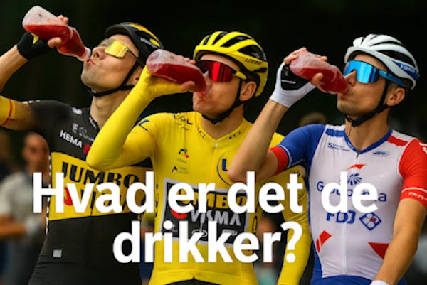 Read more about the article Hvad drikker rytterne efter mål i Tour de France?