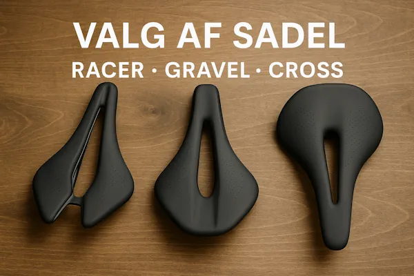 Read more about the article Valg af cykelsadel til racer, gravel og cross